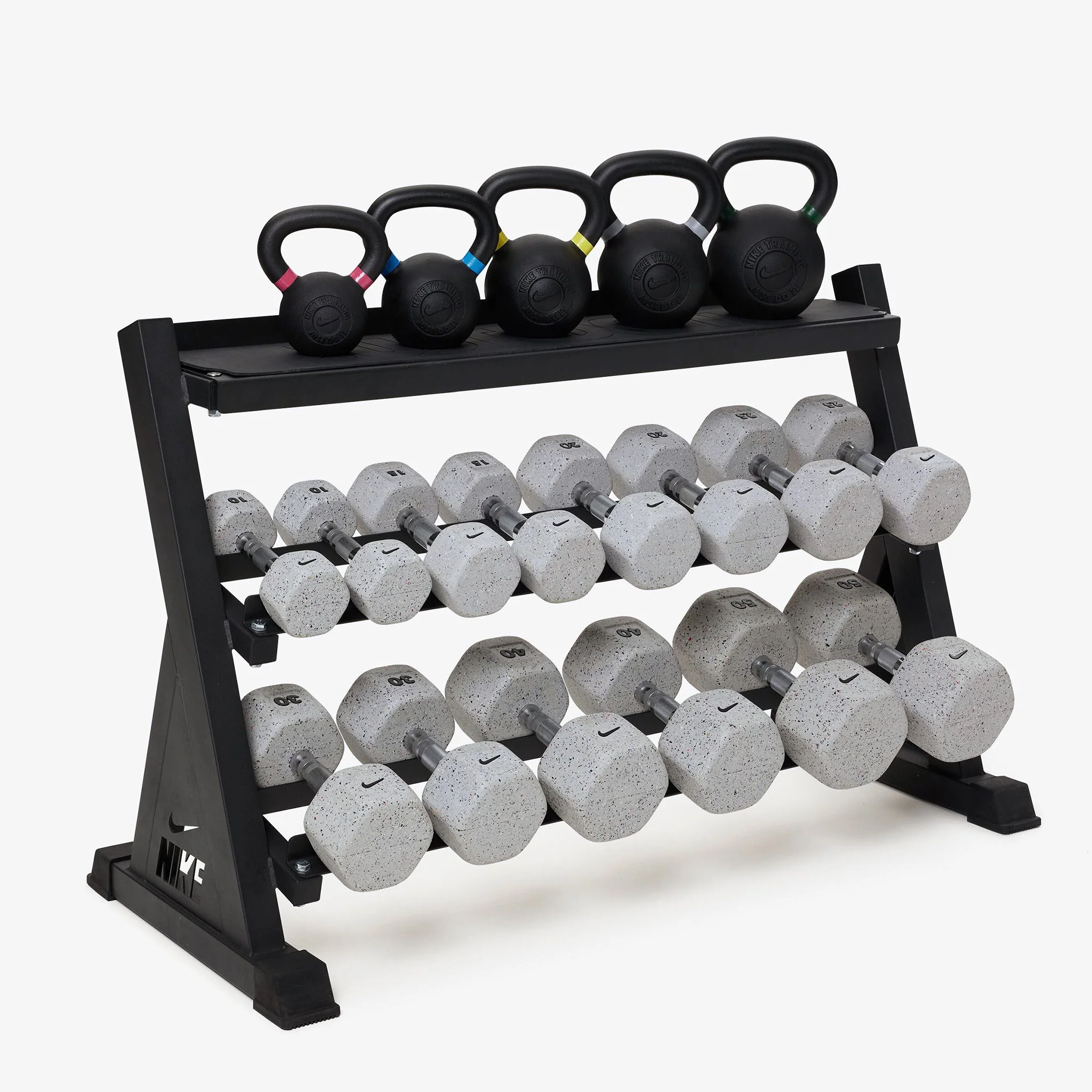 Nike Kettlebell and Dumbbell Storage Rack - Image 3