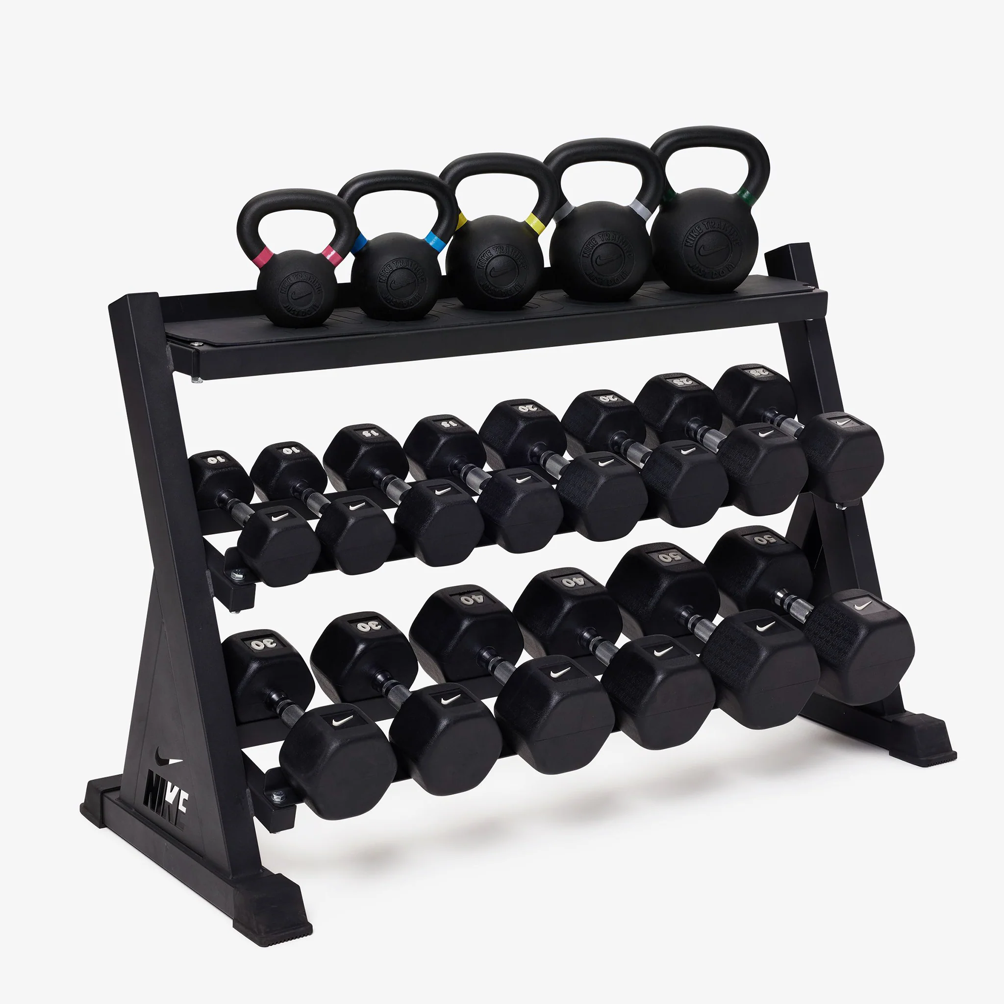 Nike Kettlebell and Dumbbell Storage Rack - Image 4