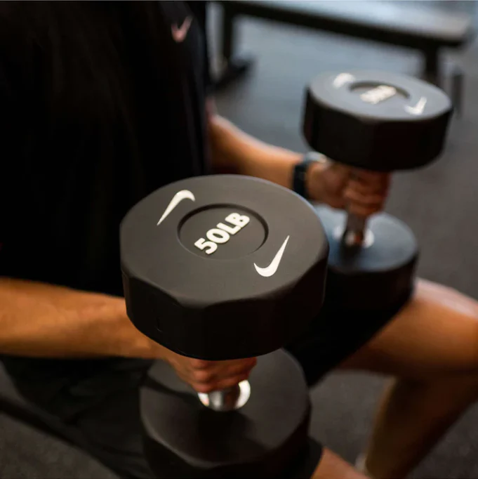 Nike Strength Pro Urethane Dumbbell Set With Rack - Image 9